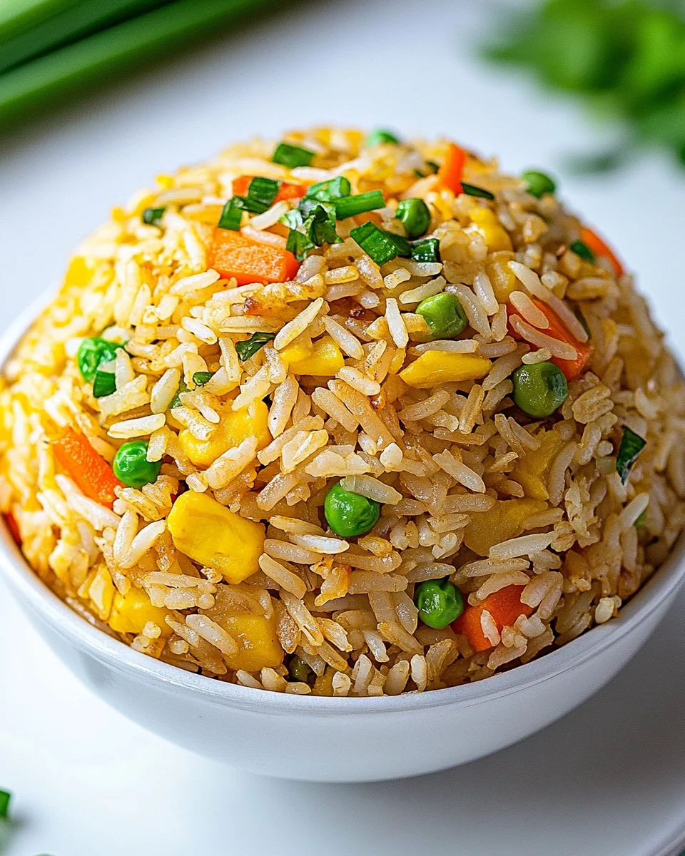 Simple Fried Rice With Fresh Ingredients - additional image