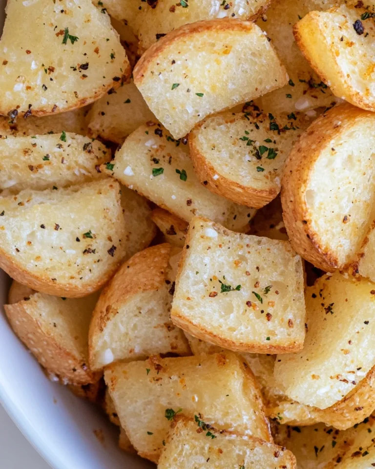 Homemade Garlic Bagel Chips in the Air Fryer