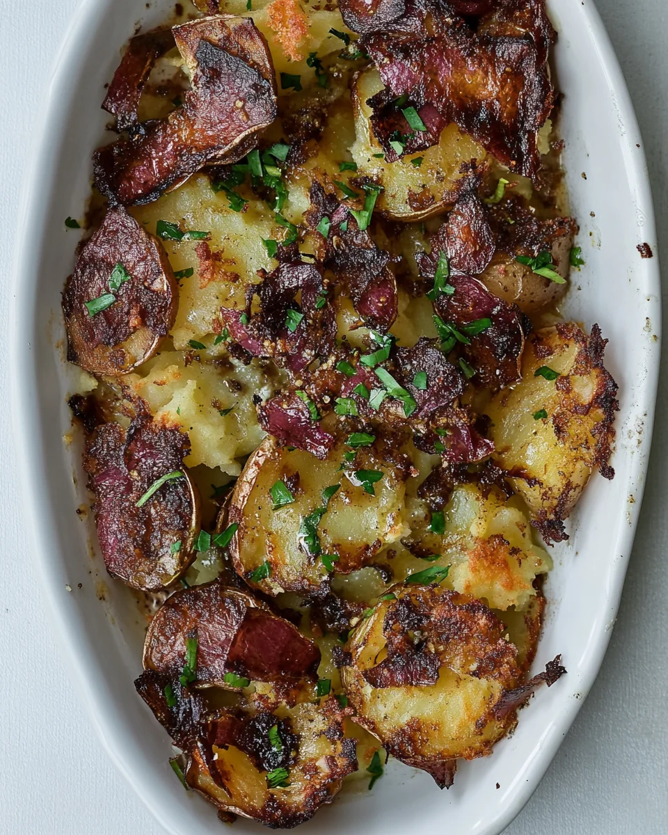 Garlic Cajun Smashed Potatoes Recipe - additional image