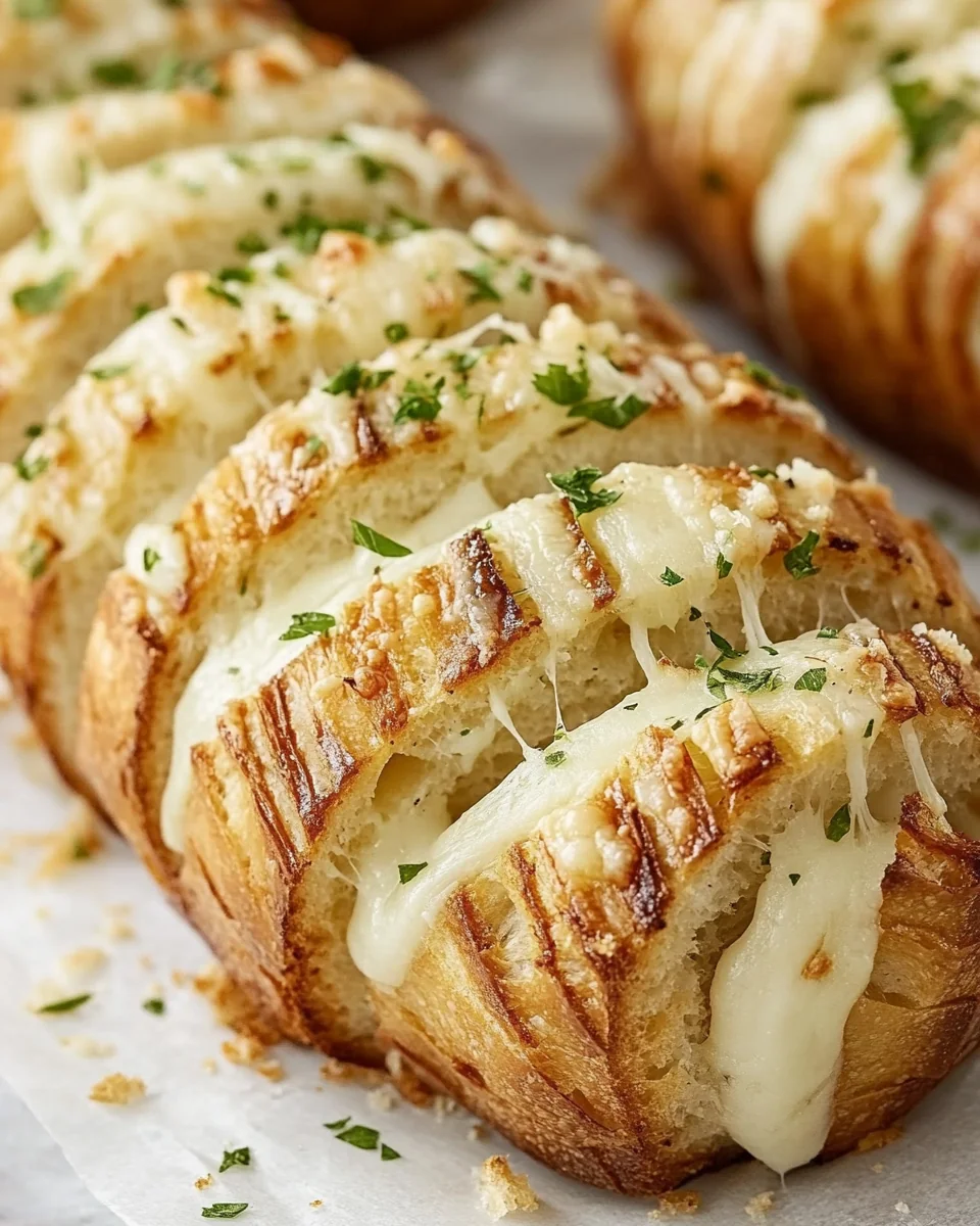 Cheesy Hasselback Bread: A Simple and Delicious Treat - additional image