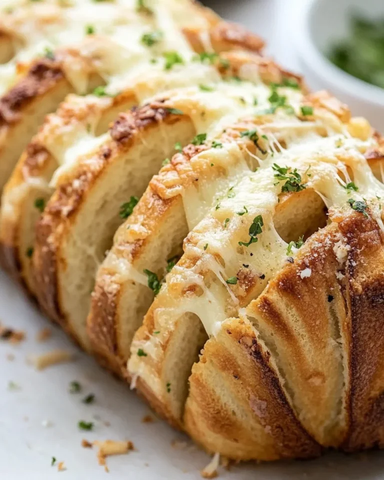 Cheesy Hasselback Bread: A Simple and Delicious Treat
