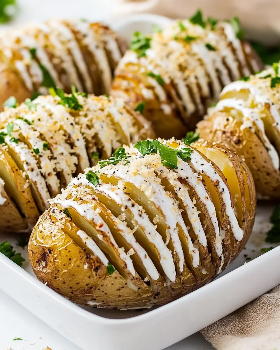 Perfectly Crispy Hasselback Potatoes - additional image
