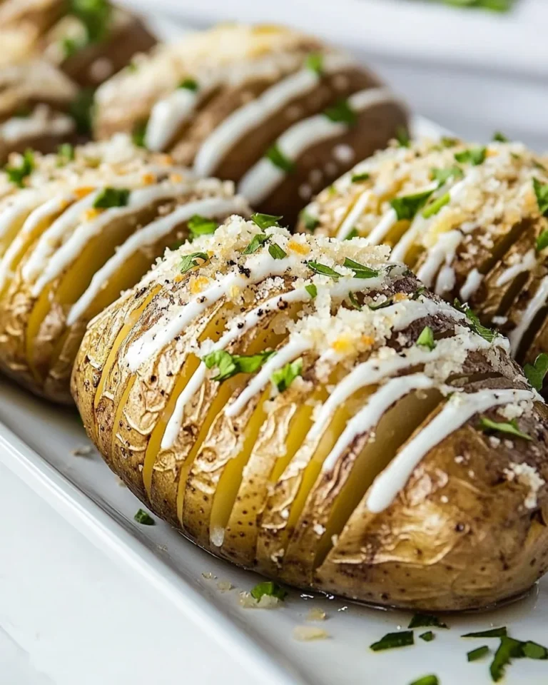 Perfectly Crispy Hasselback Potatoes