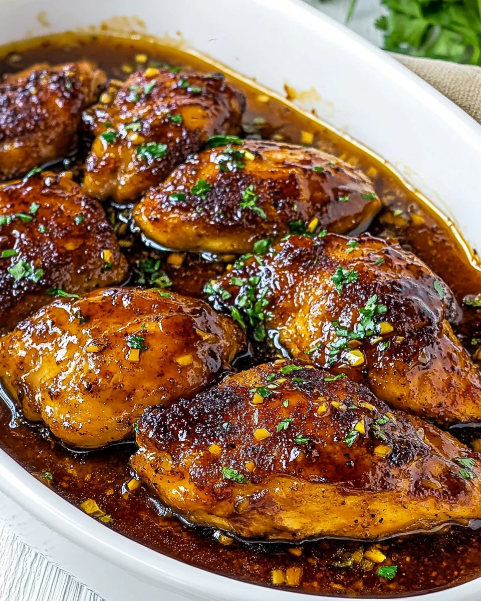 Simple Honey Garlic Chicken Recipe - additional image
