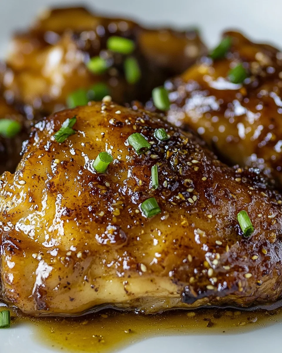 Simple Honey Garlic Chicken Thighs - additional image