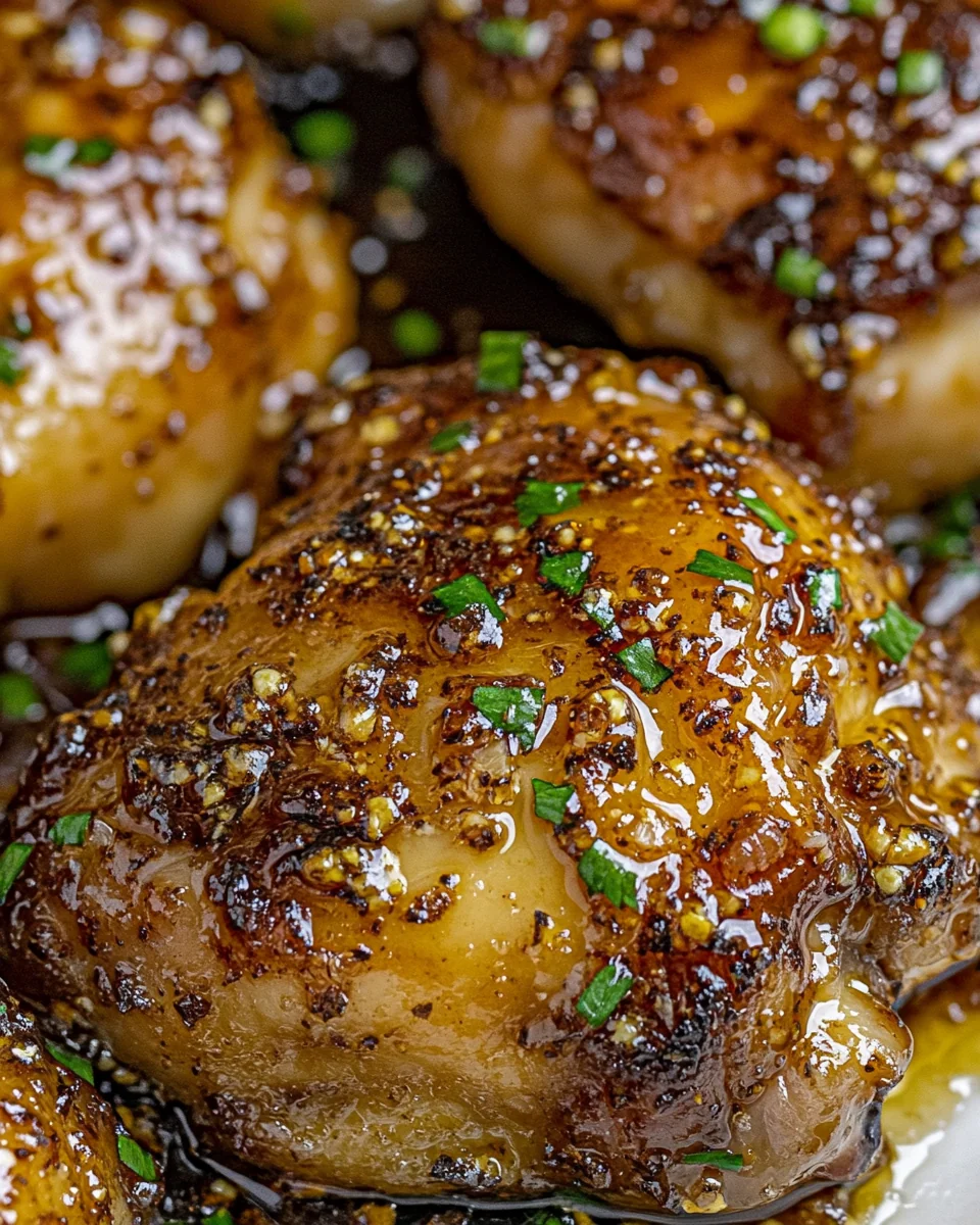 Simple Honey Garlic Chicken Thighs - additional image