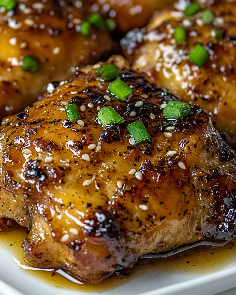 Simple Honey Garlic Chicken Thighs - additional image