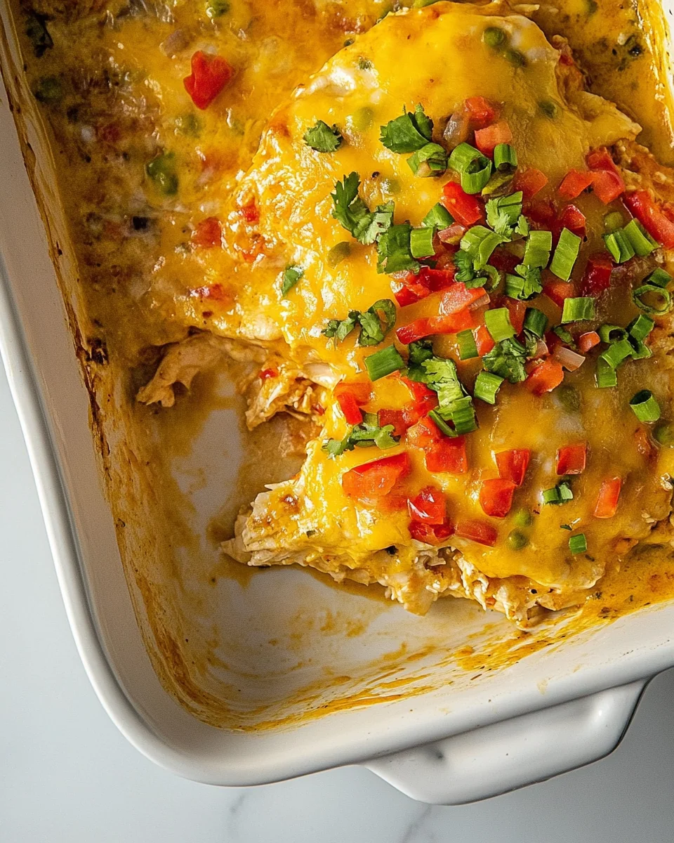 Simple King Ranch Chicken Casserole - additional image