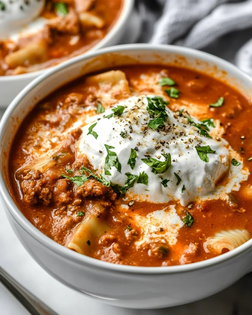 Comforting Homemade Lasagna Soup - additional image
