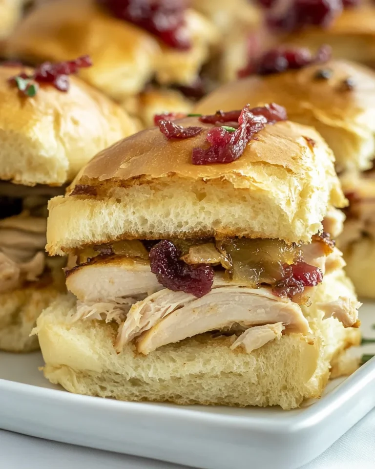 Savory Leftover Turkey Sliders for a Cozy Night