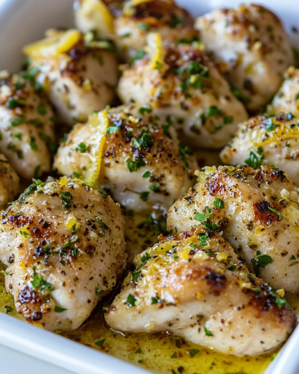 Savory Lemon Garlic Chicken Bites - additional image