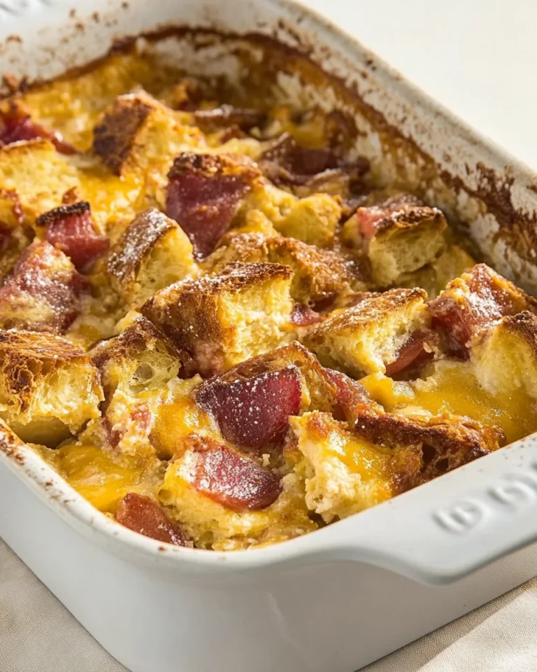 Perfect Monte Cristo Breakfast Casserole