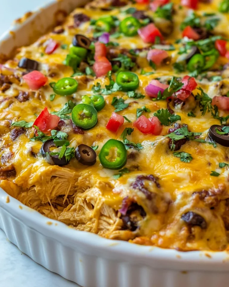 One-Pan Chicken Taco Casserole: A Simple and Delicious Meal