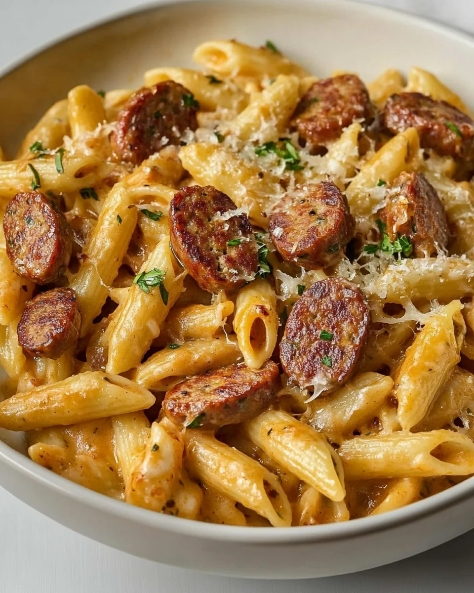 One-Pot Spicy Sausage Pasta That's Delicious and Hearty - additional image