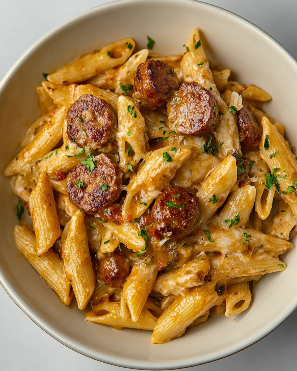 One-Pot Spicy Sausage Pasta That's Delicious and Hearty - additional image