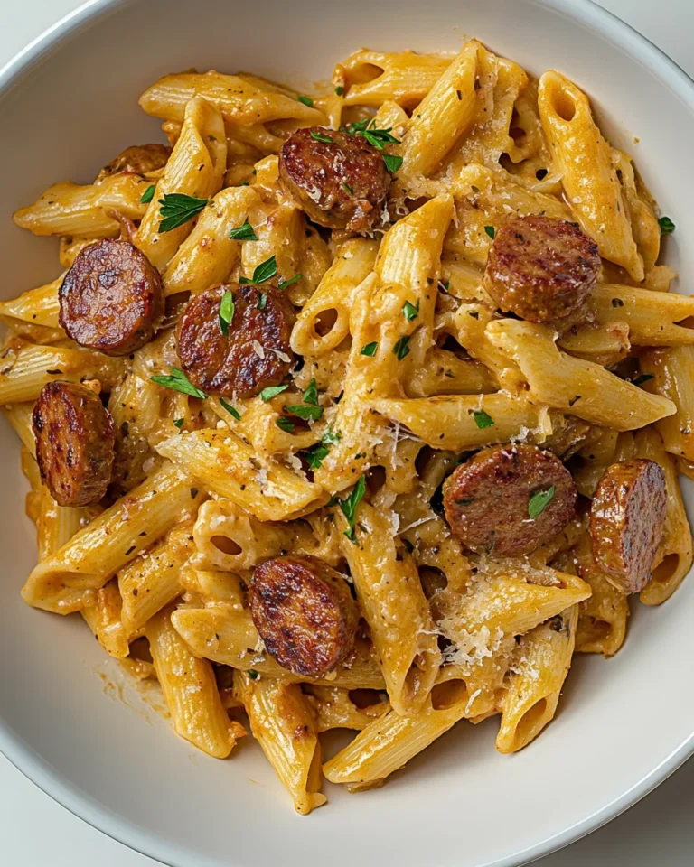 One-Pot Spicy Sausage Pasta That’s Delicious and Hearty