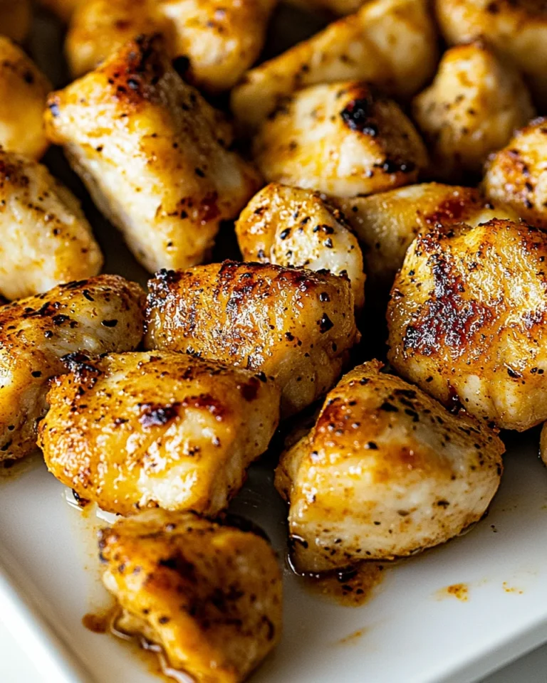Simple Oven-Baked Chicken Bites