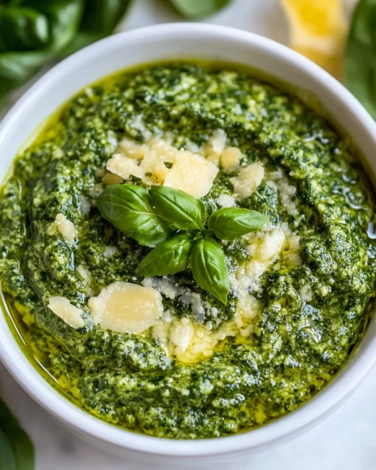 Simple Homemade Pesto Recipe