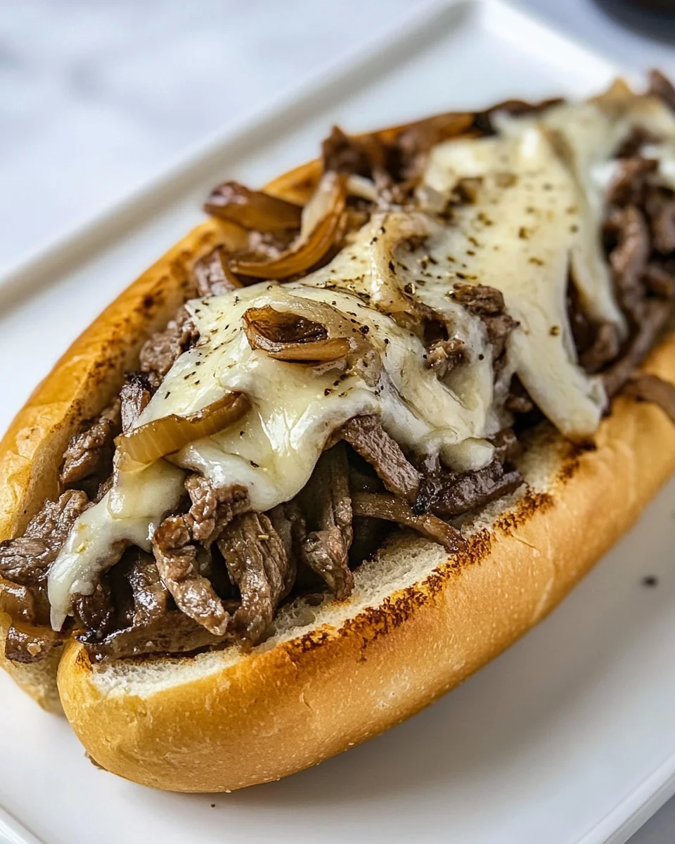 Classic Philly Cheesesteak with Homemade Flavor - additional image