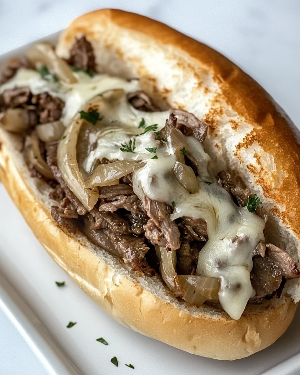 Classic Philly Cheesesteak with Homemade Flavor - additional image