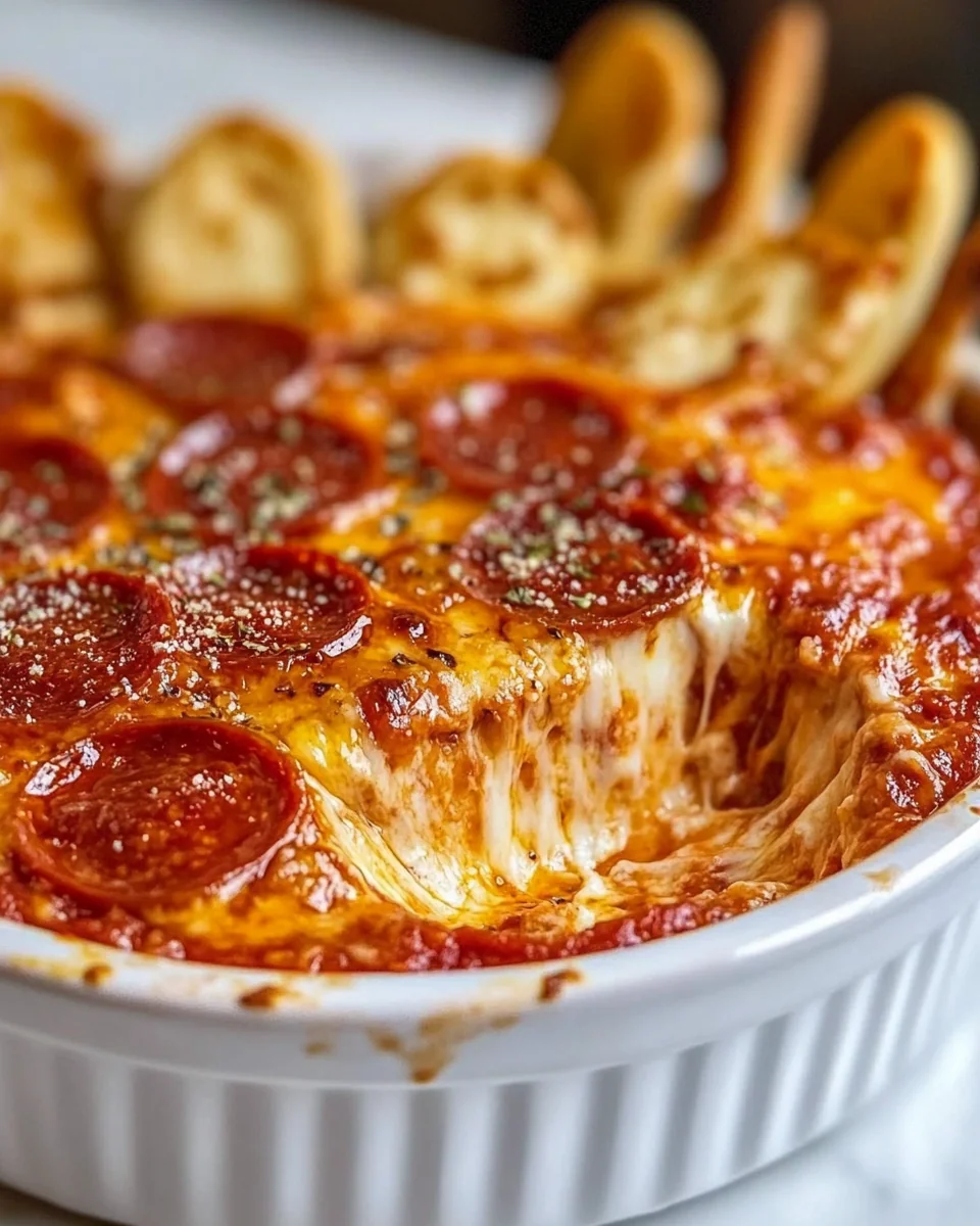 Delicious Homemade Pizza Dip for a Cozy Night In - additional image