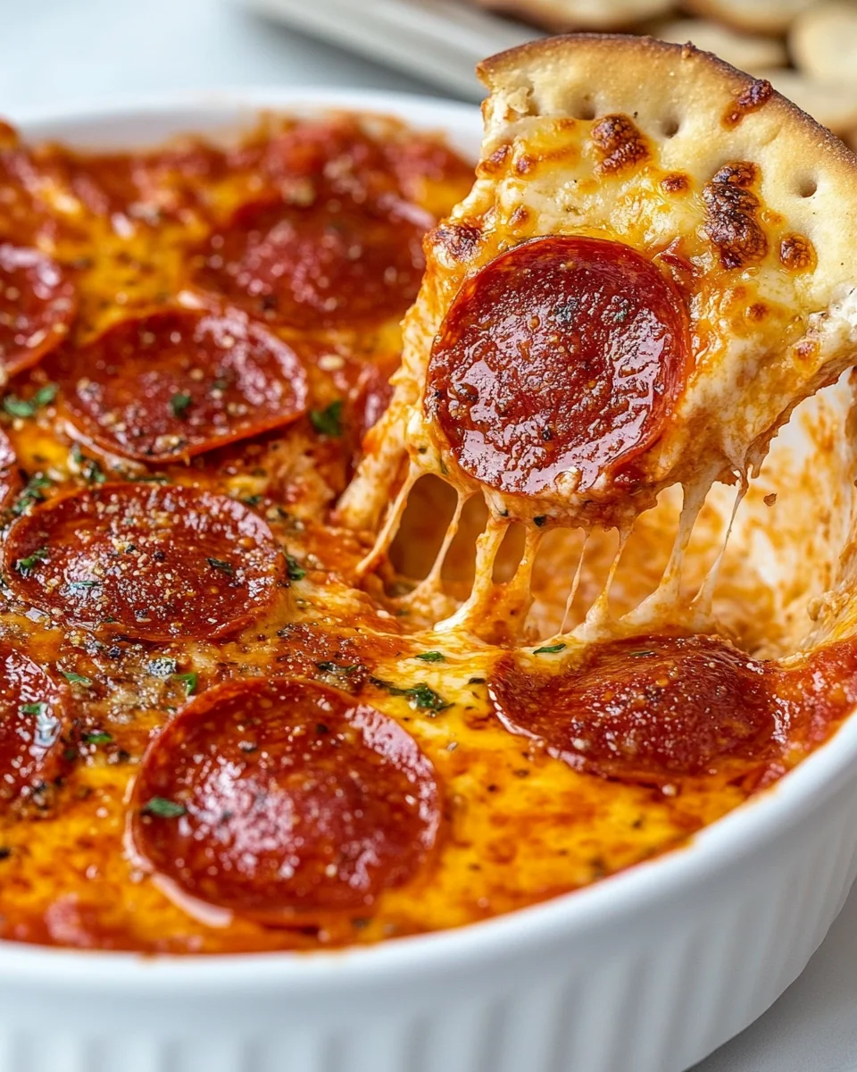 Delicious Homemade Pizza Dip for a Cozy Night In - additional image