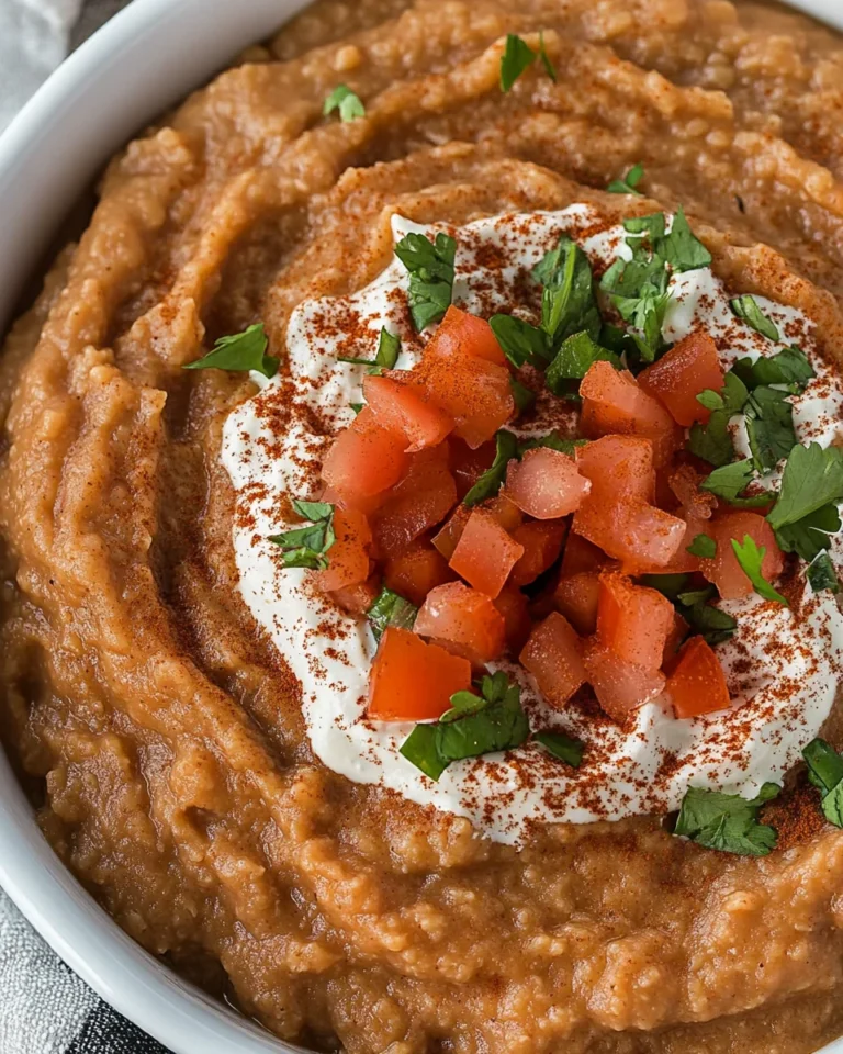 Simple Homemade Refried Beans