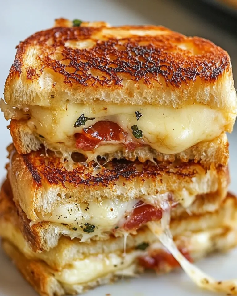 Savory Roasted Garlic Grilled Cheese Sandwich
