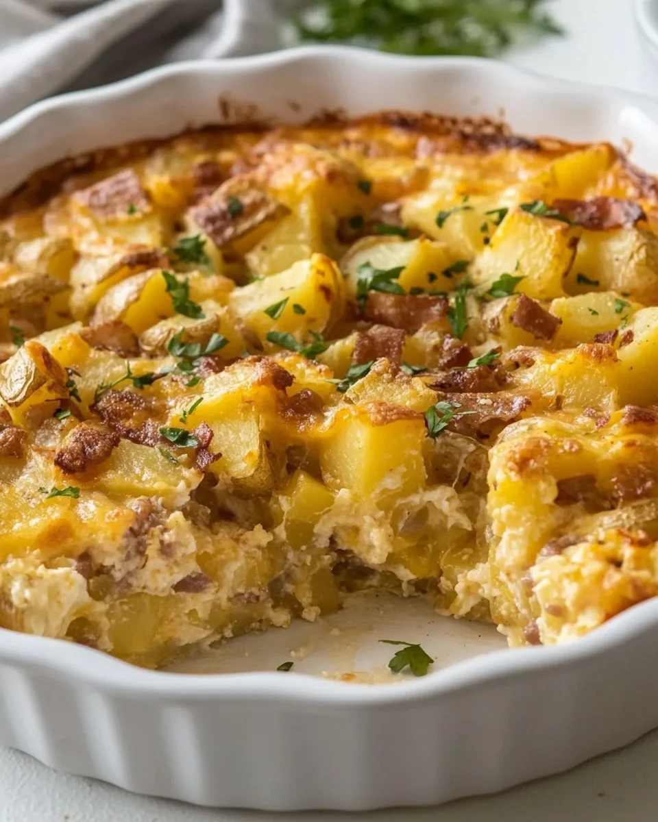 Simple Roasted Potato Breakfast Casserole - additional image