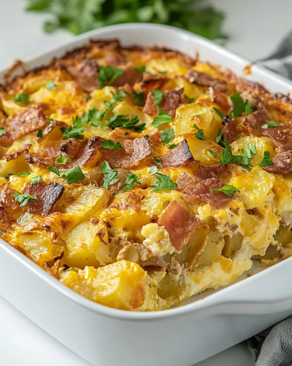 Simple Roasted Potato Breakfast Casserole - additional image