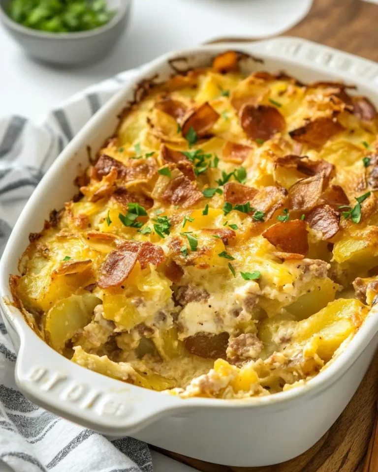 Simple Roasted Potato Breakfast Casserole