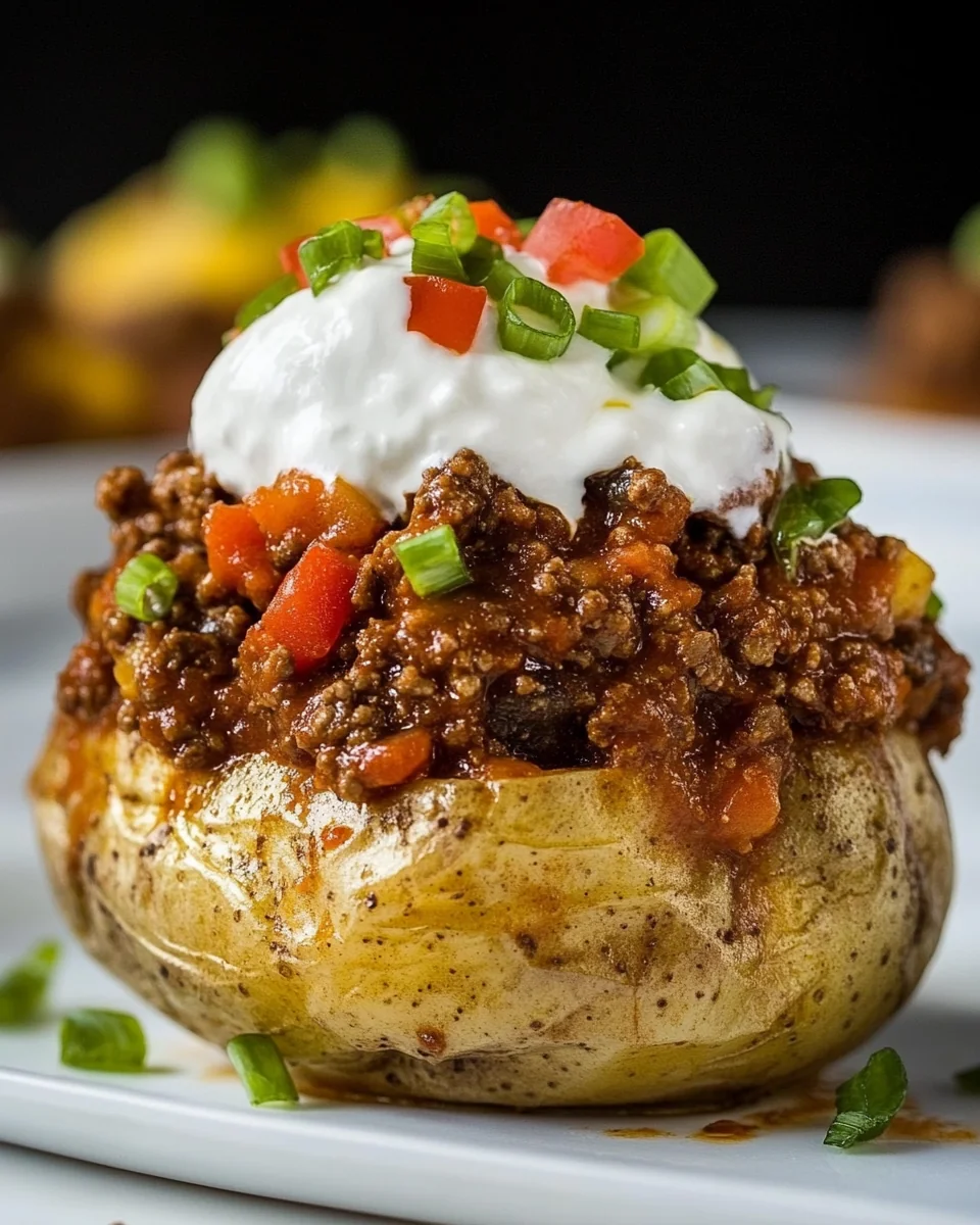 Delicious Sloppy Joe Baked Potato for Cozy Nights - additional image
