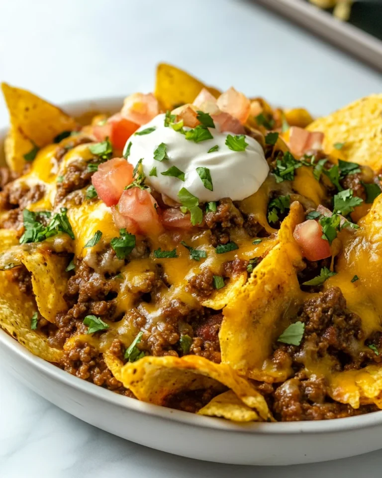 Classic Sloppy Joe Nachos for a Cozy Night In