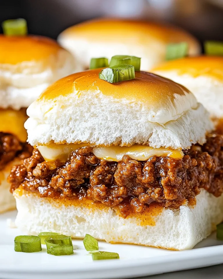 Classic Sloppy Joe Sliders for a Cozy Night In