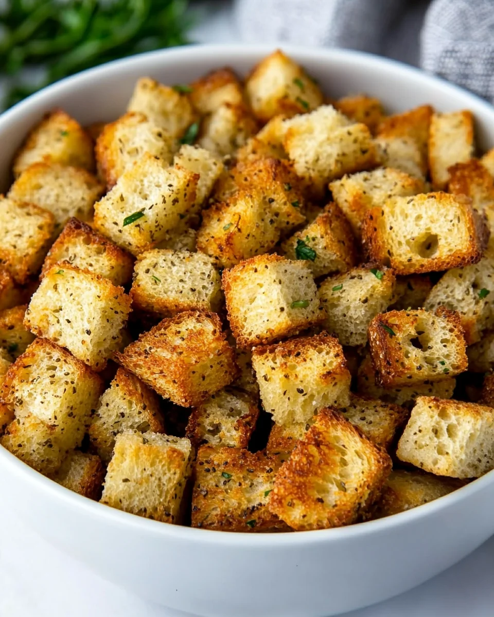 Homemade Sourdough Croutons For Salads And Soups - additional image