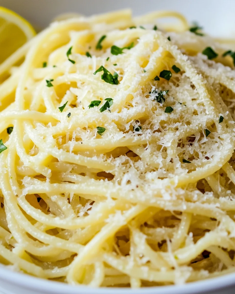 Classic Spaghetti Limone With Fresh Lemon and Herbs - additional image