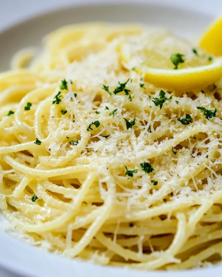 Classic Spaghetti Limone With Fresh Lemon and Herbs