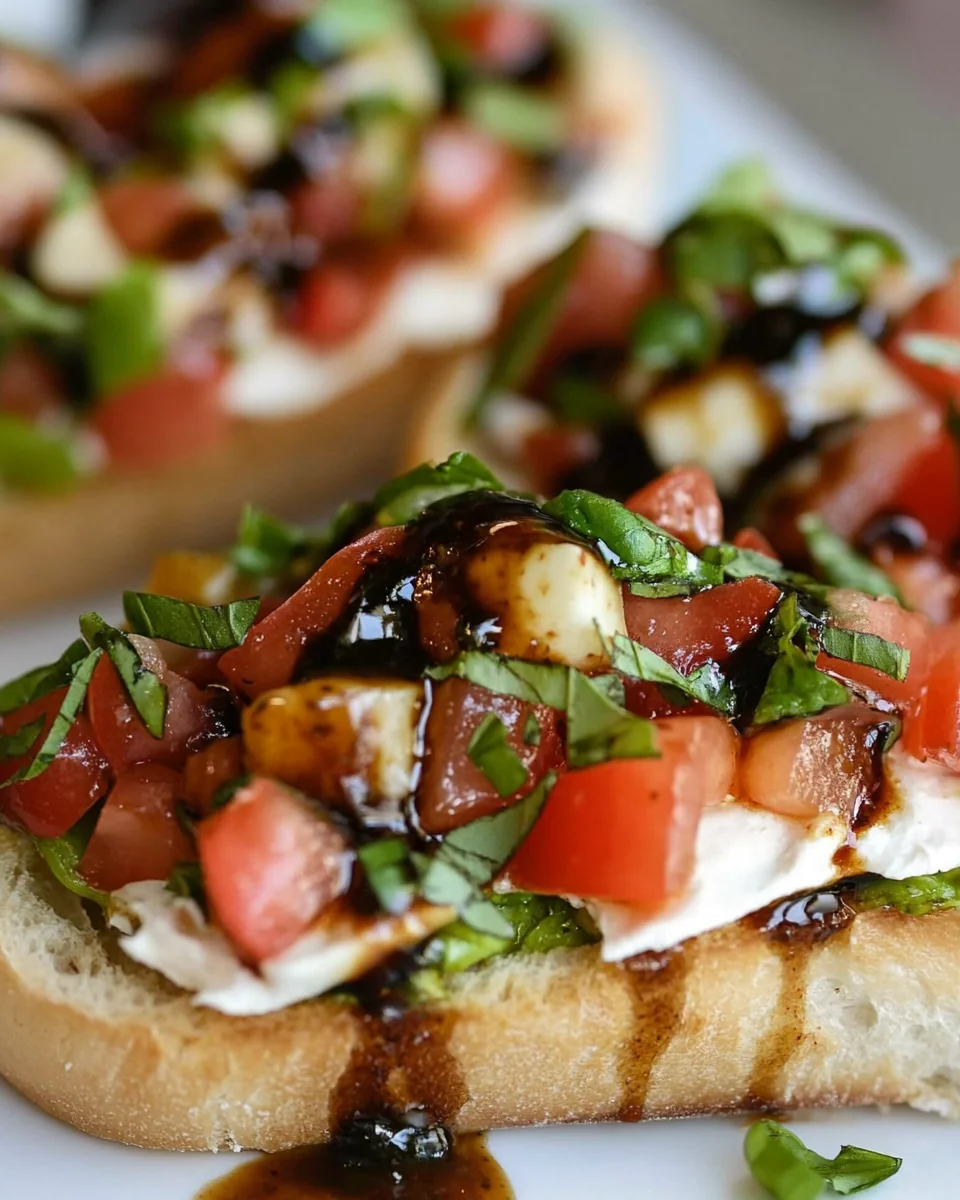 Spicy Homemade Caprese Baguettes - additional image