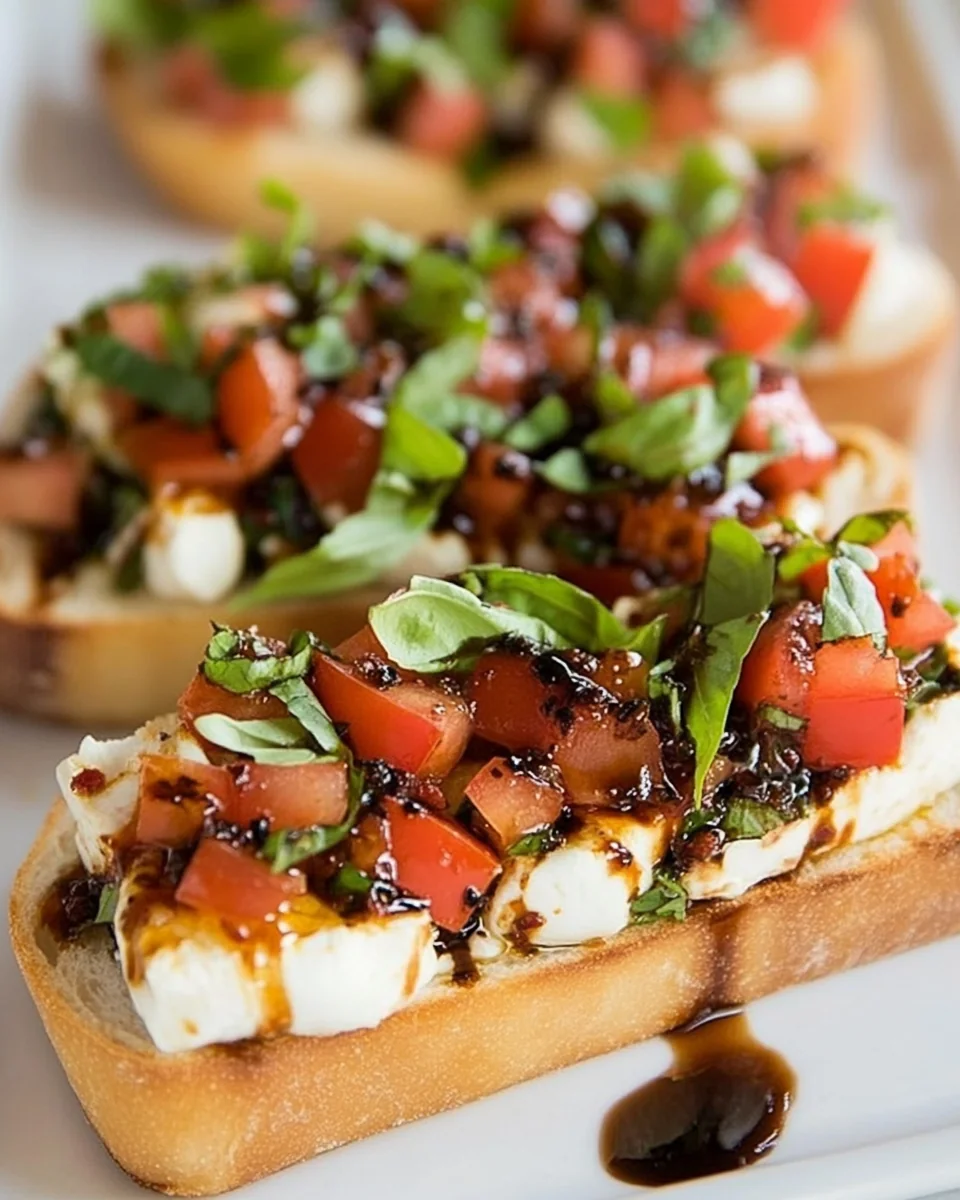 Spicy Homemade Caprese Baguettes - additional image