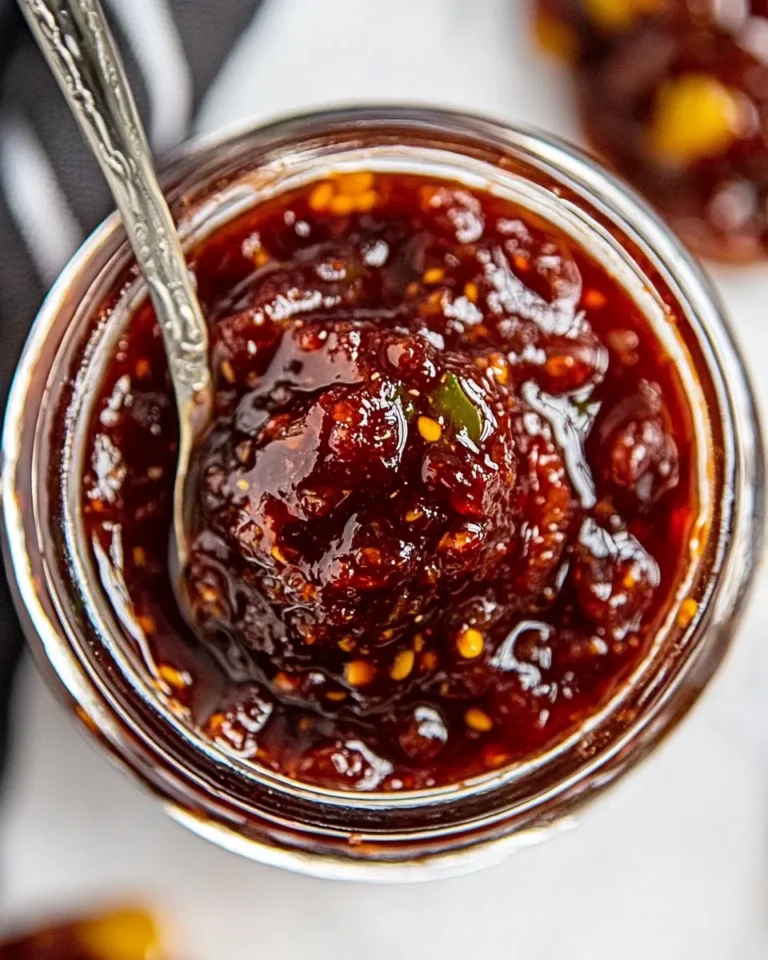 Spicy Homemade Tomato Jam