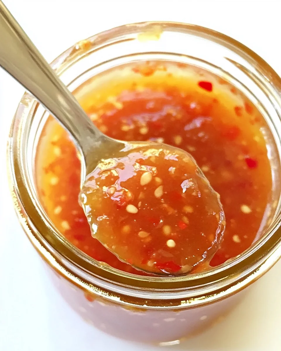 Sweet And Spicy Homemade Chili Sauce - additional image