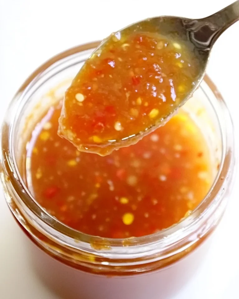 Sweet And Spicy Homemade Chili Sauce