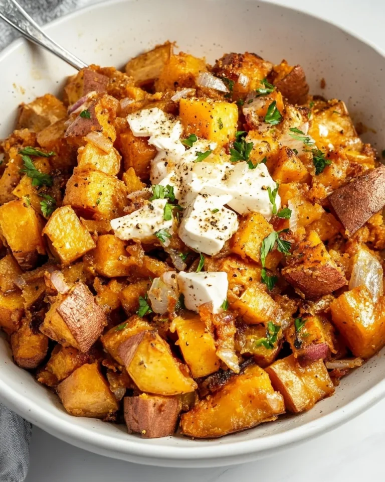 Savory Sweet Potato Hash for a Cozy Night