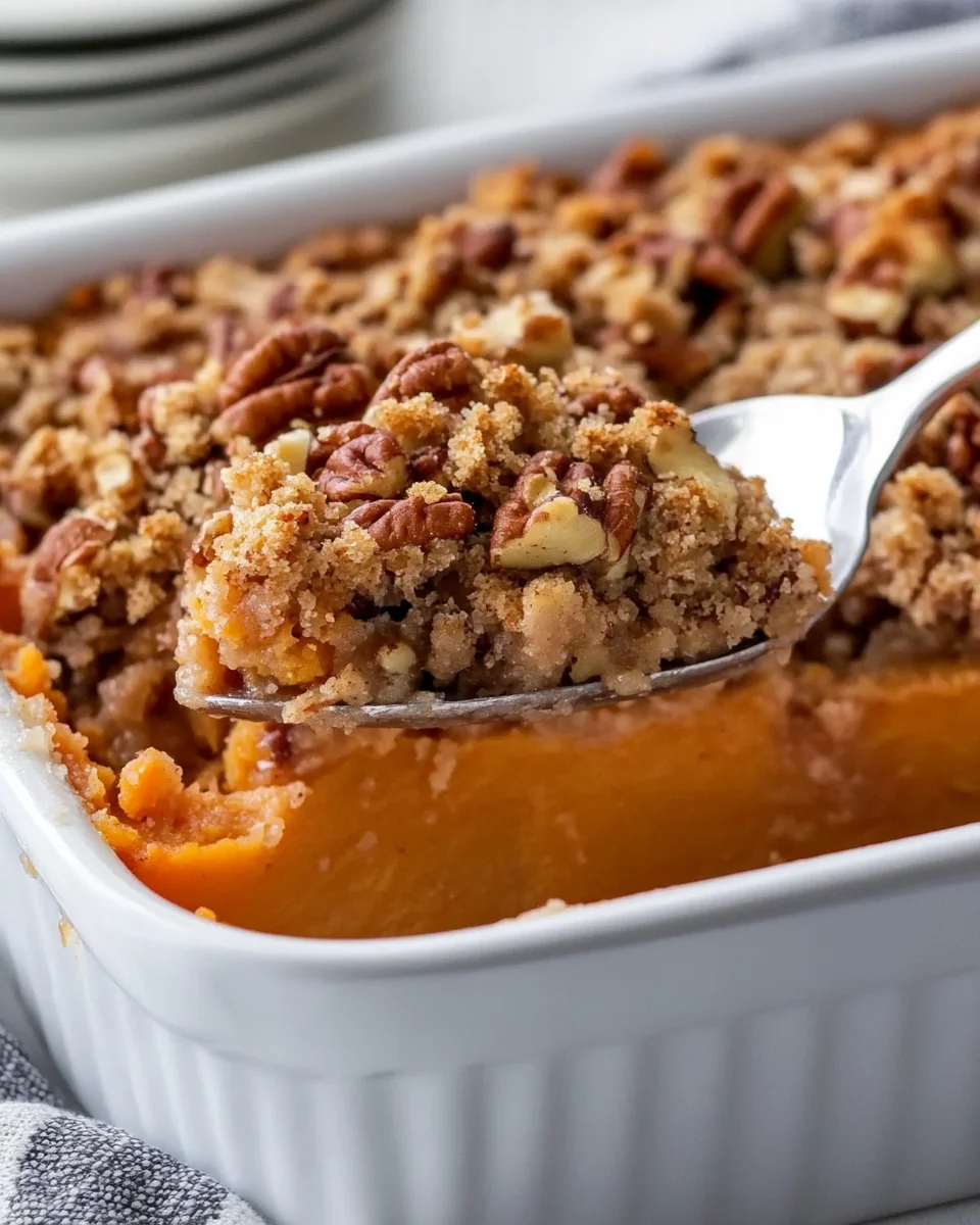 Sweet Potatoes with Delicious Pecan Streusel Topping - additional image