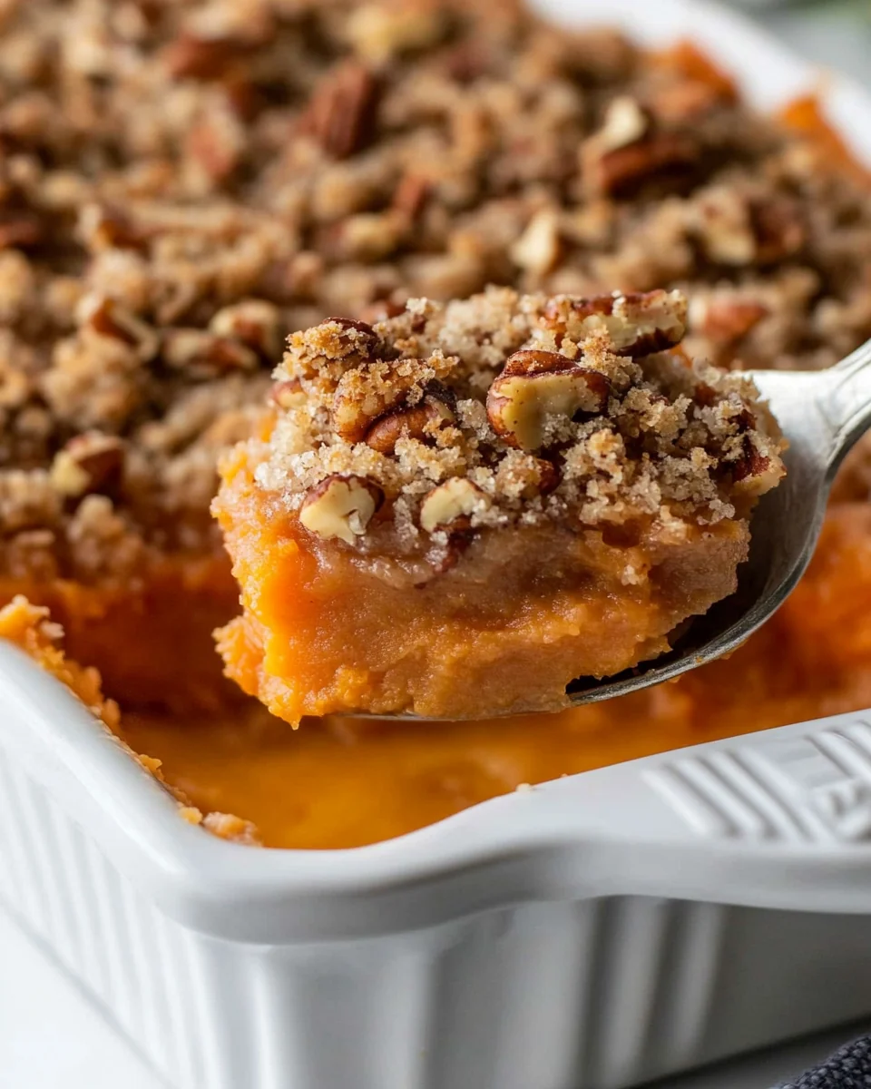 Sweet Potatoes with Delicious Pecan Streusel Topping - additional image
