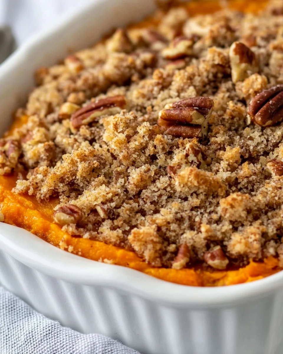 Sweet Potatoes with Delicious Pecan Streusel Topping - additional image