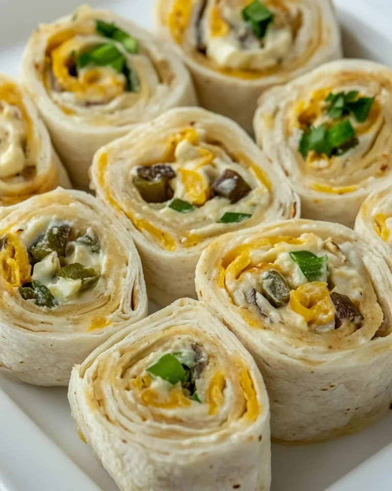 Fresh and Flavorful Tortilla Pinwheels