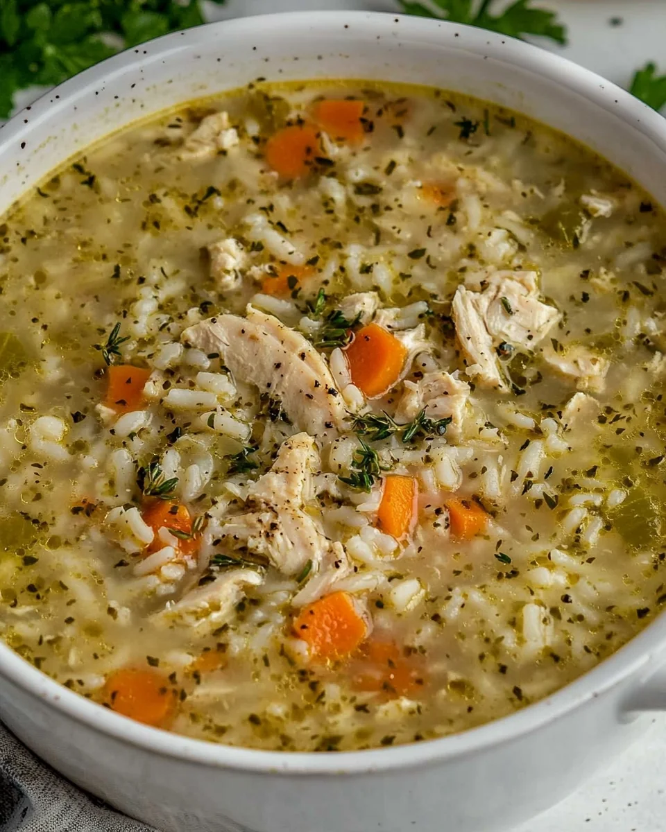 Simple and Delicious Turkey and Rice Soup - additional image