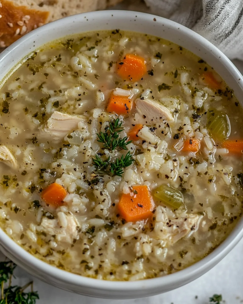 Simple and Delicious Turkey and Rice Soup - additional image