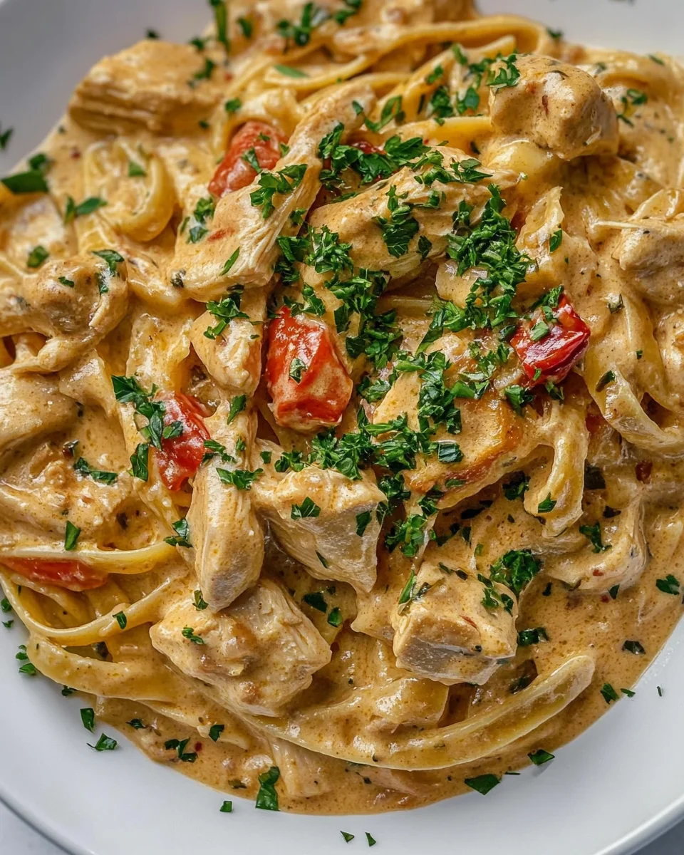 Creamy Tuscan Chicken Pasta Recipe - additional image